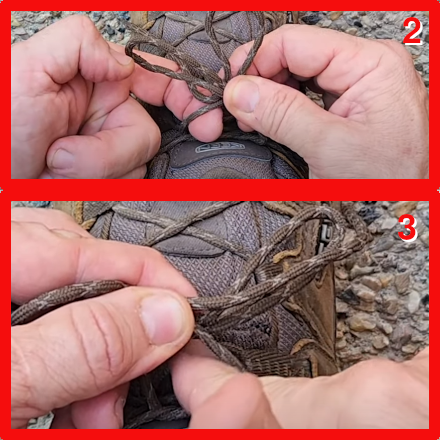 El orden de cruce de cada lazo es muy importante.